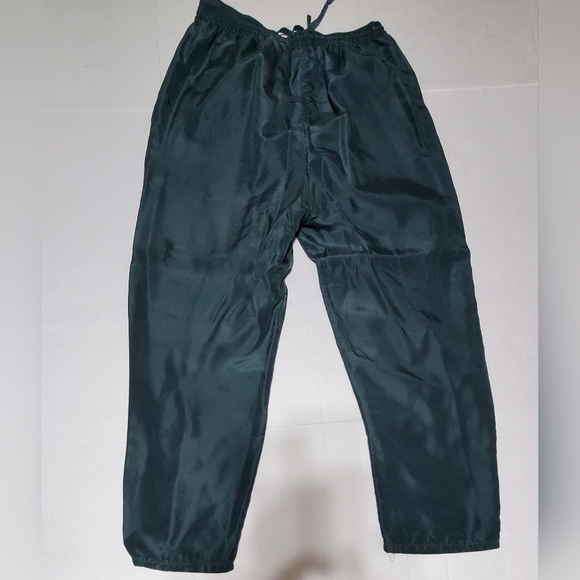 100% silk jogging pant suit. Vintage. - Picture 9 of 16